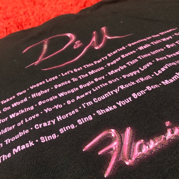 ❗️Vintage Unisex Donny & Marie Song Titled T-Shirt❗️ - Picture 4 of 6